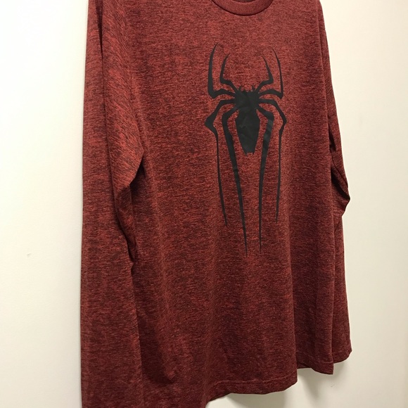 Amazing Spider Man 2 Red Polyester Shirt! - Picture 8 of 10